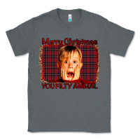 Charcoal Heather Merry Christmas You Filthy Animal Classic Tee - Bettercallsaul