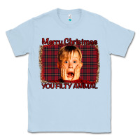 Dusty Blue Merry Christmas You Filthy Animal Classic Tee - Bettercallsaul
