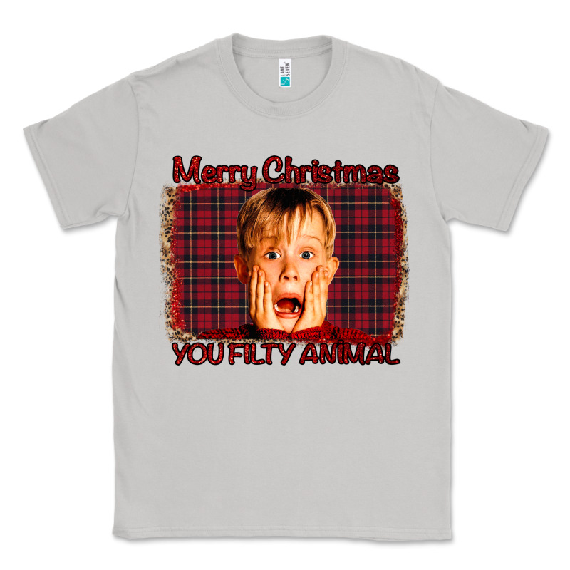Merry Christmas You Filthy Animal Classic Tee by Bettercallsaul | Teevron