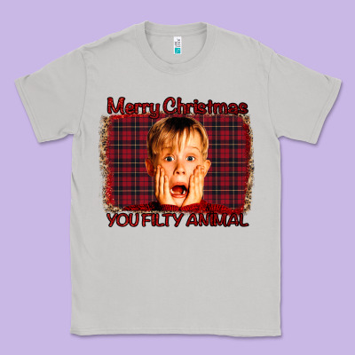Merry Christmas You Filthy Animal Classic Tee Designed By Bettercallsaul
