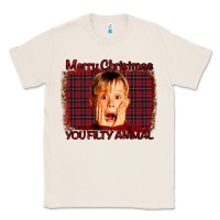 Natural Merry Christmas You Filthy Animal Classic Tee - Bettercallsaul