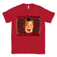 Red Merry Christmas You Filthy Animal Classic Tee - Bettercallsaul
