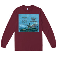Nothing Is Impossible With Cross Long Sleeve Tee | Teevron
