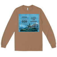 Toasted Coconut nothing is impossible with cross Long Sleeve Tee - TumblerDesignByShophia