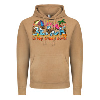Vintage Camel the beach is my happy place Vintage Hoodie - NancyCooperArtShop