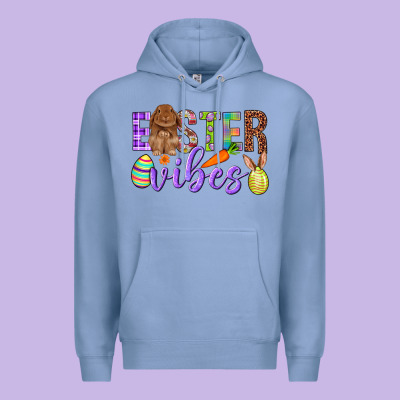 Easter Vibes Premium Hoodie Designed By Bundleandbundleshop