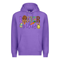 Purple Easter Vibes Premium Hoodie - BundleAndBundleShop