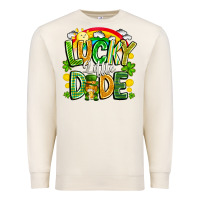 Sandshell Lucky Little Dude Premium Sweatshirt - CowhideDigitalArt
