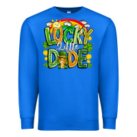 True Royal Lucky Little Dude Premium Sweatshirt - CowhideDigitalArt