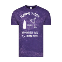 Cloud Purple Happy Fırst Cheers Mother's Day Owen 2020 Vintage Tee - Bettercallsaul