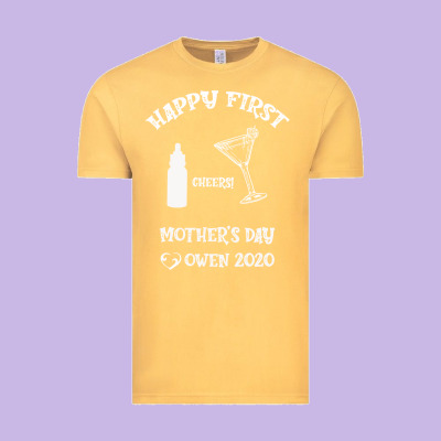 Happy Fırst Cheers Mother's Day Owen 2020 Vintage Tee Designed By Bettercallsaul