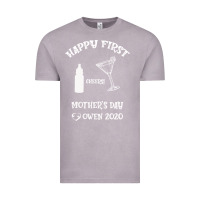 Vintage Zinc Happy Fırst Cheers Mother's Day Owen 2020 Vintage Tee - Bettercallsaul
