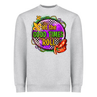 Heather Grey let the good times roll olivia Heavyweight Sweatshirt - OliviaCreatesArt