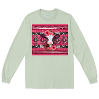 Matcha pink gemstone baby calf western valentines day Long Sleeve Tee - Jasminsmagicworld