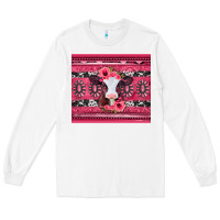White pink gemstone baby calf western valentines day Long Sleeve Tee - Jasminsmagicworld