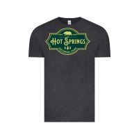 Vintage Black Hot Springs National Park Arkansas Nature Bear Hike Outdoors Vintage Tee - lanVoArt