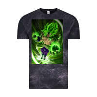 Cloud Black legendary broly supersaiyajin poster travel Vintage Tee - lanVoArt