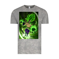 Cloud Rock legendary broly supersaiyajin poster travel Vintage Tee - lanVoArt