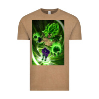 Vintage Coffee legendary broly supersaiyajin poster travel Vintage Tee - lanVoArt