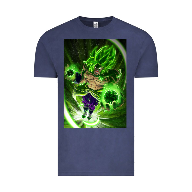 Legendary Broly Supersaiyajin Poster Travel Vintage Tee by lanVoArt | Teevron