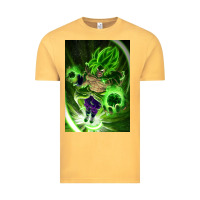 Vintage Mustard legendary broly supersaiyajin poster travel Vintage Tee - lanVoArt