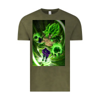 Vintage Olive legendary broly supersaiyajin poster travel Vintage Tee - lanVoArt