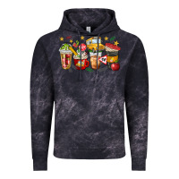 Cloud Black school bus coffee cups Vintage Hoodie - NancyCooperArtShop