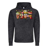 Vintage Arctic school bus coffee cups Vintage Hoodie - NancyCooperArtShop