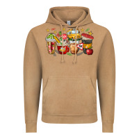 Vintage Camel school bus coffee cups Vintage Hoodie - NancyCooperArtShop