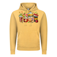Vintage Mustard school bus coffee cups Vintage Hoodie - NancyCooperArtShop