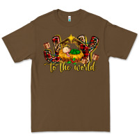 Cacao Baby Jesus Joy To The World Premium Tee - MaliasSmallBusiness