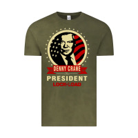 Vintage Olive dennycranedennycranethepresidentlocknload   music Vintage Tee - lanVoArt