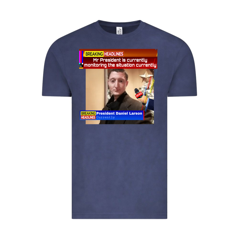 Daniel Larson Monitoring The Situation   Vintage Vintage Tee by lanVoArt | Teevron