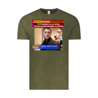 Vintage Olive daniel larson monitoring the situation   vintage Vintage Tee - lanVoArt