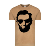 Vintage Camel cool abe lincoln with aviator sunglasses black Vintage Tee - lanVoArt
