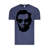 Vintage Denim cool abe lincoln with aviator sunglasses black Vintage Tee - lanVoArt