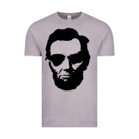 Vintage Zinc cool abe lincoln with aviator sunglasses black Vintage Tee - lanVoArt