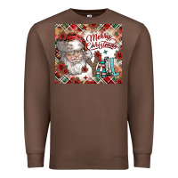 Chestnut merry christmas y'all Premium Sweatshirt - CowhideDigitalArt