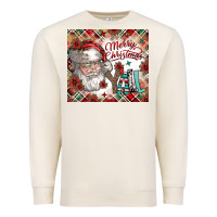 Sandshell merry christmas y'all Premium Sweatshirt - CowhideDigitalArt