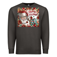 Smoke merry christmas y'all Premium Sweatshirt - CowhideDigitalArt