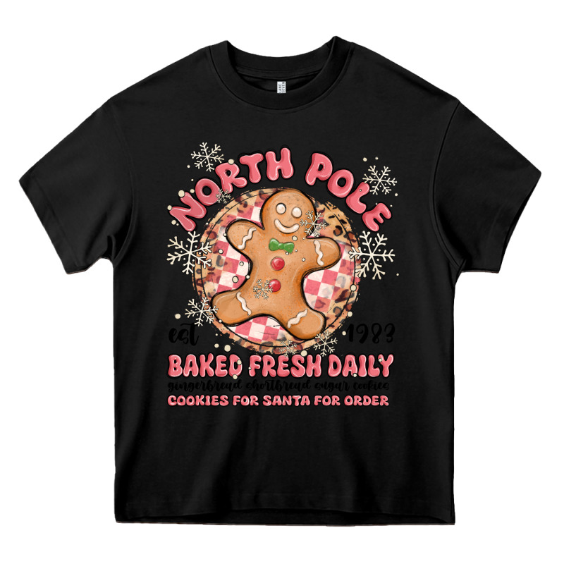 North Pole Baked Fresh Daily Heavy Core Tee by MaliasSmallBusiness | Teevron