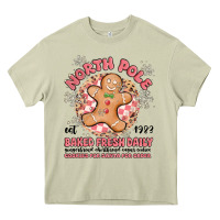 Mossy north pole baked fresh daily Heavy Core Tee - MaliasSmallBusiness