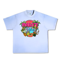 Grape Ice Salty vibes summer Urban Heavy Tee - NancyCooperArtShop