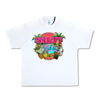 Salty Vibes Summer Urban Heavy Tee | Teevron