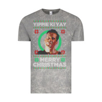 Cloud Rock Hot Trend Die Hard Christmas Yippie Ki Yay Vintage Tee - lanVoArt