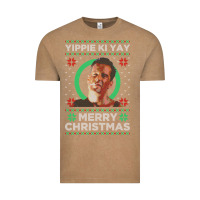 Vintage Coffee Hot Trend Die Hard Christmas Yippie Ki Yay Vintage Tee - lanVoArt