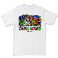 White Love Came  Down Luke 2 11 Premium Tee - MaliasSmallBusiness