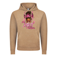 Vintage Coffee pray fight believe breast cancer afro messy Vintage Hoodie - texasbilliewilder