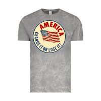 Cloud Rock america change it or lose it   stars Vintage Tee - lanVoArt