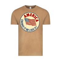 Vintage Camel america change it or lose it   stars Vintage Tee - lanVoArt